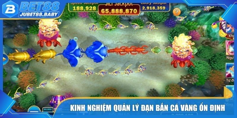 Kinh nghiệm quản lý đạn bắn cá Vàng ổn định