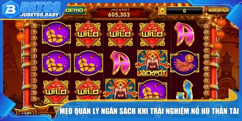 Mẹo quản lý ngân sách khi trải nghiệm nổ hũ thần tài