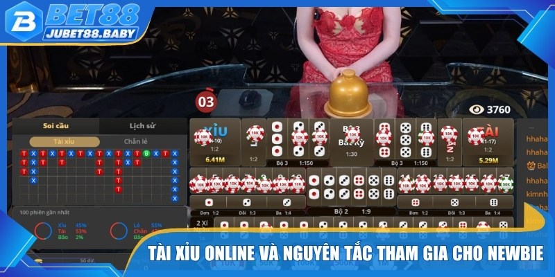Tài xỉu online và nguyên tắc tham gia cho newbie